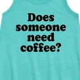 thumbnail image 2 of Instant Message - Does Someone Need Coffee - Toddler & Youth Girls A-line Dress, 2 of 5