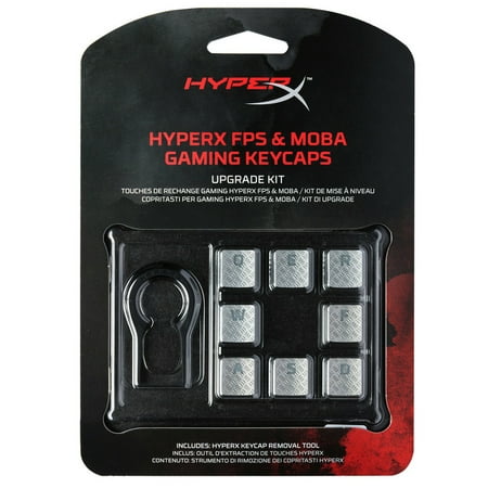 HyperX FPS & MOBA Gaming Keycaps Upgrade Kit (Best Keyboard For Moba)