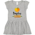 thumbnail image 3 of Inktastic Naples Florida Orange in Heart Girls Toddler Dress, 3 of 5