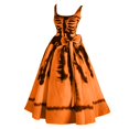 thumbnail image 3 of WILLBEST Of The Opera Dress for Women Robe Évasée Imprimée Sans Manches Tunique Robe d'Invité de Mariage, 3 of 3