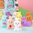 thumbnail image 4 of Adorable Vinyl Rabbit Squeeze Toy, Lifelike Design, Stress Relief & Sensory Toy, Durable & Soft, Handheld Fidget Toy For Kids & Adults, Long-Lasting Fun, Cute Animal Figure, 4 of 9