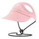 thumbnail image 1 of Visor Cap Hat Dog Sunbonnet Dog Hats Accessories Party Summer Daily Wearing Photo Props with Adjustable Strap Pink, 1 of 4