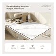 thumbnail image 4 of 2pz Tapete Bar, Escurridor Platos, Tapete Cocina Escurridores Malubero Blanco y Negro, 4 of 5