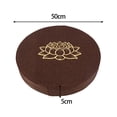 thumbnail image 6 of deevoka Yoga Cushion Adults Gifts Buddhist Seat Cushion for Adults Sitting Women Men Coffee, 6 of 6