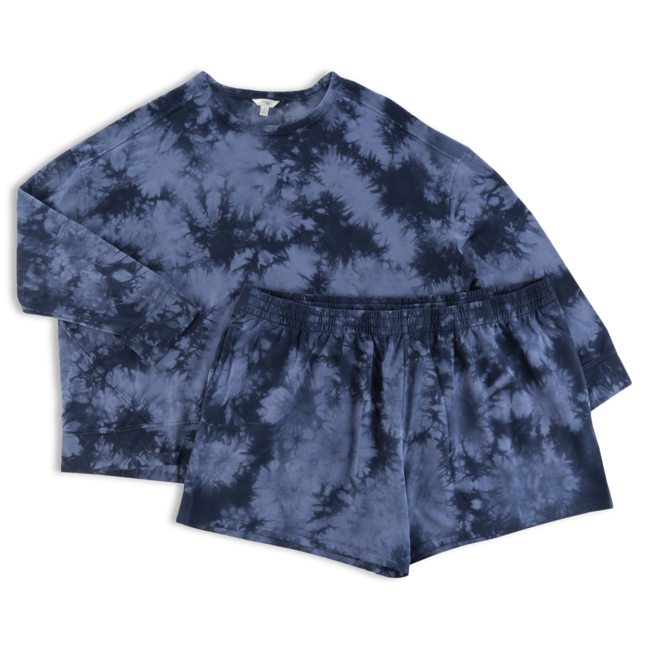 Sky Women's Plus Size Tie Dye Shorts 