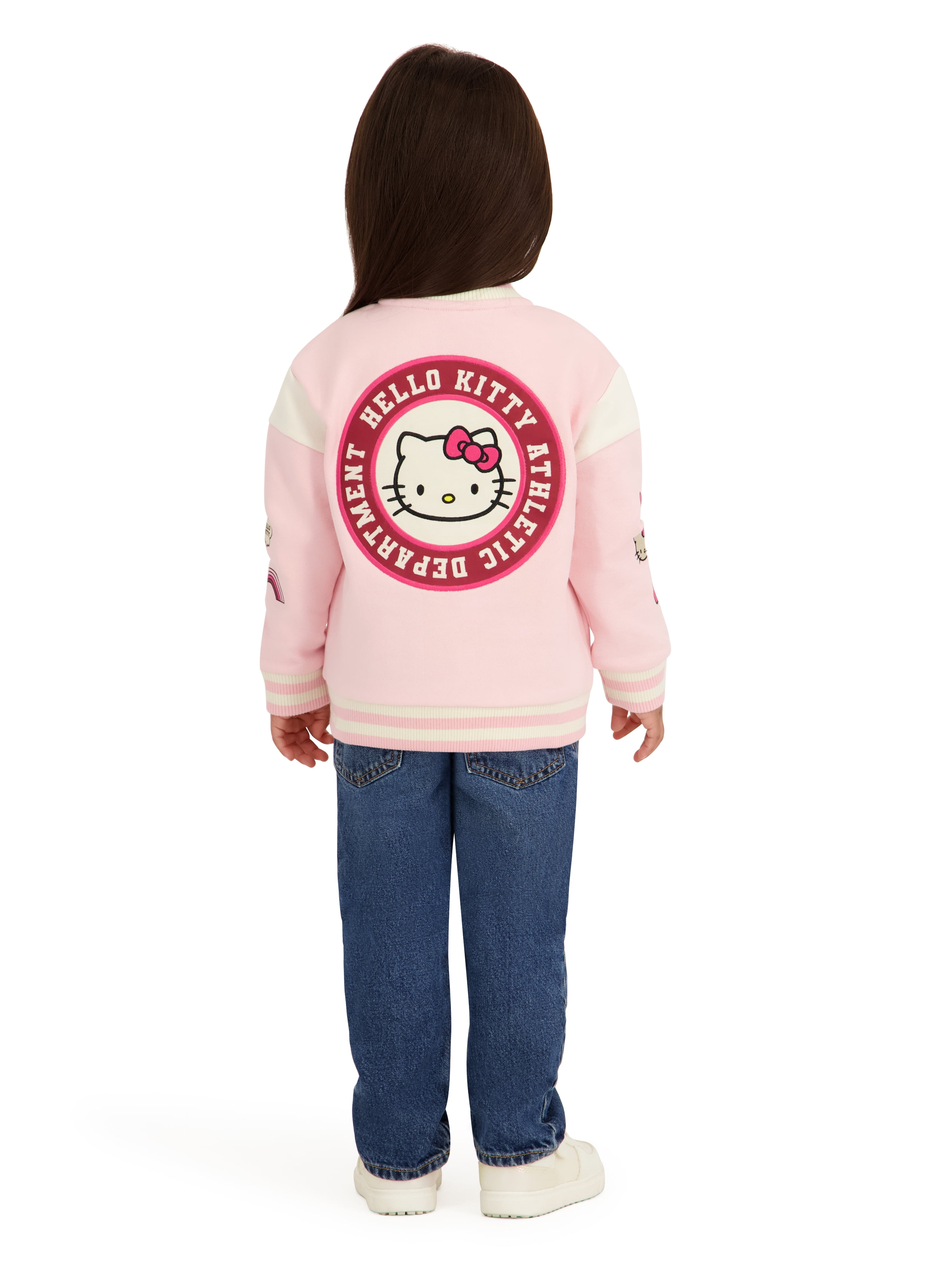 Hello Kitty Toddler Girl Bomber Jacket, Sizes 12M-5T