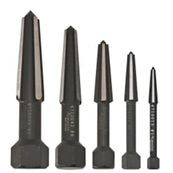 Knipex KNP9R4719043 5 Piece Screw Extractor Double Edged Set
