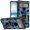 Darkblue, variant on SaniMore for Google Pixel 6 Case, Rugged PC & Soft TPU CD Magnetic Cover Built-in Car Mount & Multi-View Kickstand Camouflage Military Grade Shockproof Heavy Duty Protective Shell, Mint