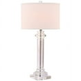 thumbnail image 2 of SAFAVIEH Nina 30 in. Modern Clear Crystal Table Lamp with Off-white 100% Cotton Shade, 2 of 4