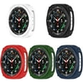 thumbnail image 3 of MYKOMI 5-Pack Armor Protective Case for Samsung Galaxy Watch 8 40mm 44mm Cases, TPU Protector Shell Rugged Cover Watch Accessories, Shock & Impact Protection (44mm), 3 of 8