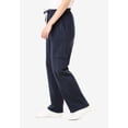 thumbnail image 3 of Woman Within Plus Size Tall Better-Fleece Pull-On Cargo Sweatpants, 3 of 6