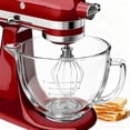 thumbnail image 1 of Cuenco mezclador de vidrio GuanQiao para KitchenAid Tilt-Head, 4,5 a 5 cuartos de galón, 1 of 8