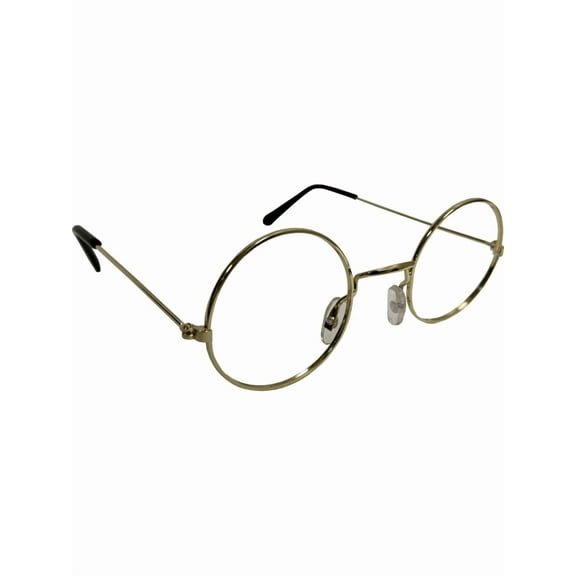 Santa Claus Round Rim Glasses Costume Accessory