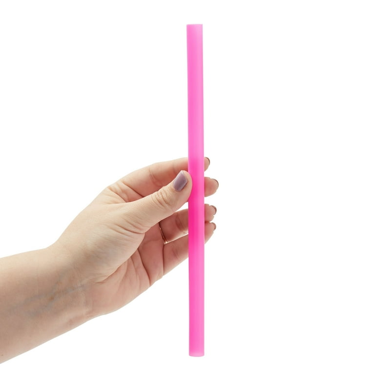 Reusable Silicone Straws, pack of 2 straws - In His Hands Birth Supply
