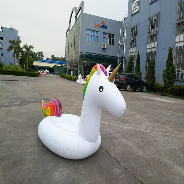 Hongchun Unicorn Pool Float – Large Unicorn Float, Inflatable Unicorn Pool Buoys With Quick Release Valves Pvc Inflatable Pool Floats Unicorn Buoys, U