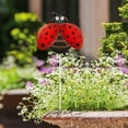 thumbnail image 3 of Mainstay 5" x 12" Metal Ladybug Plant Stake, 3 of 4