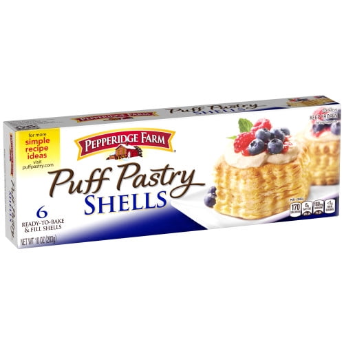 Pepperidge Farm Puff Pastry Shells Frozen, 10 oz. Box Pepperidge Farm Puff Pastry Shells Frozen, 10 oz. Box
