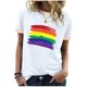 thumbnail image 1 of Blusas para Mujeres Casual, Estampado de Manga Corta Cuello Redondo Top Hecho de 95% Poliéster 5% Spandex para el Uso Diario de Verano, Tops Cortos para Mujeres, 1 of 4