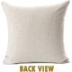 thumbnail image 5 of Throw Pillow Covers, Cotton Linen Home Decor Set of 4 Home Pillow Cases Square 18x18 Inches Pillowcases for Decor, 5 of 5