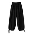 thumbnail image 4 of CQONEPT Womens Sweatpants High Waist Lounge Casual Joggers Drawstring Cuffs Athletic Lounge Pants Workout Casual Trousers with Pockets, 4 of 6