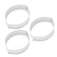 thumbnail image 1 of 3 Pcs Stainless Steel Cookie Cutter Molds Lemon Shape DIY Chocolate Moulds Cupcake Dessert Baking Mold, 1 of 8