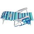 thumbnail image 4 of Tommy Bahama Backpack Beach Chair, 2-pack | 5-Position Adjustable | Padded Straps | Insulated Pouch | Blue, 4 of 4