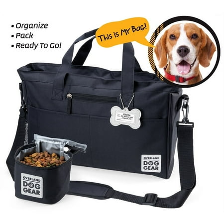 Mobile Dog Gear Day Away Tote Bag  Black