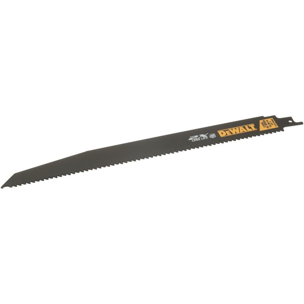 DeWalt® 6 TPI BiMetal 12" Reciprocating Saw Blades 5 ct Pack Walmart