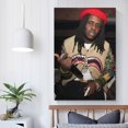 thumbnail image 5 of Chief Keef Rapper Art Poster Posters Wall Art Painting Canvas Gift Living Room Prints Bedroom Decor Poster Artworks 24x36inch(60x90cm), 5 of 6