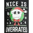 thumbnail image 4 of Nightmare Before Christmas Men's and Big Men's Christmas Graphic Tee, Sizes XS-3XL, 4 of 5