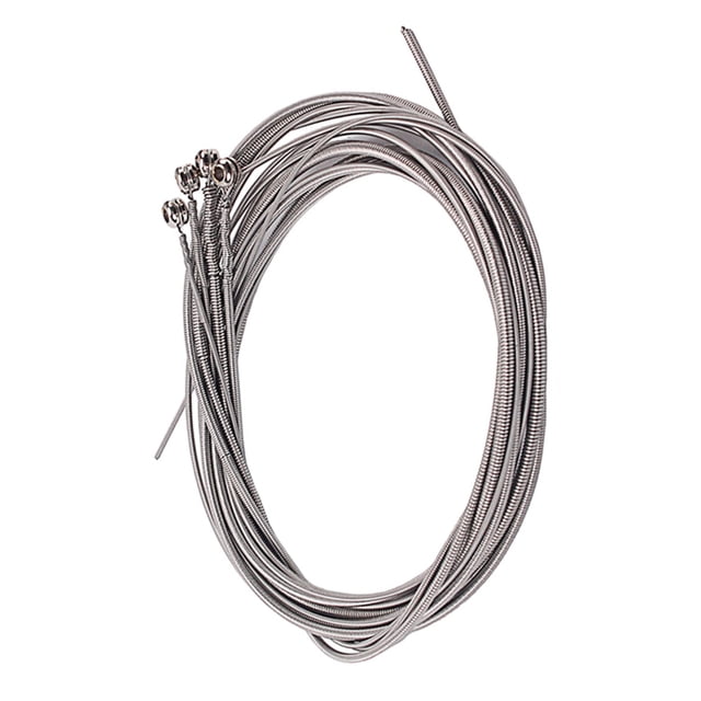 BESTYASH Electric Bass Guitar Strings 4 Pcs Steel Bass String with Sustained Sound for Music Practice and Performance