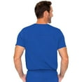 thumbnail image 3 of MED COUTURE  Men Cadence One Pocket Top, Color: Royal, Size: M (7478-ROYL-M), 3 of 5