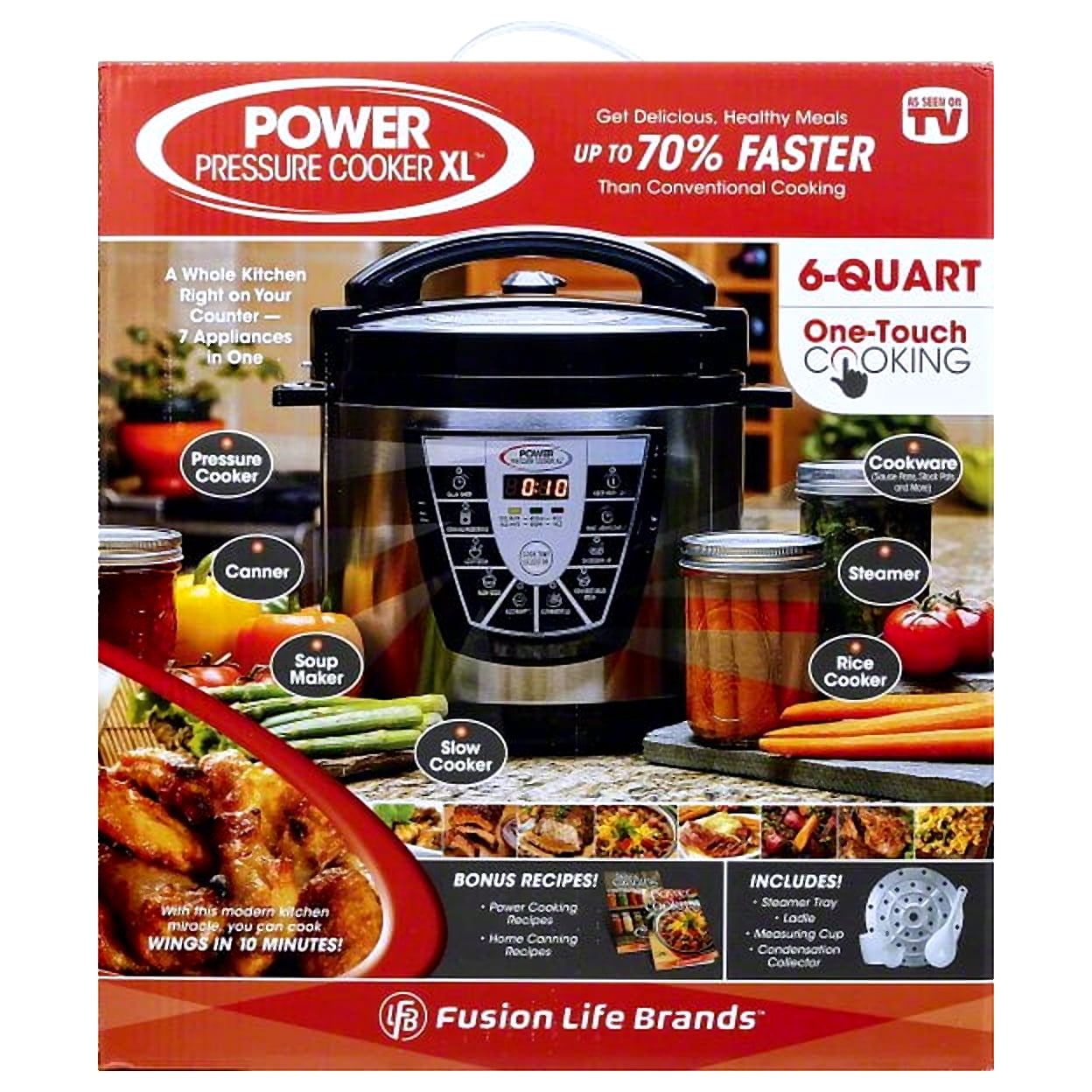 Power Pressure Cooker XL, 6-Quart