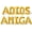 Gold, variant on Letter Balloons - ADIOS AMIGA 16" Inch Alphabet Letters Foil Mylar Balloon Going Away Party Banner (Black)