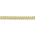 thumbnail image 3 of 10k 4.75mm Flat Beveled Curb Chain (Weight: 17.73 Grams, Length: 22 Inches), 3 of 4