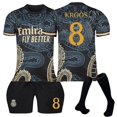 thumbnail image 1 of Real Madrid Dragon Black Special Edition Football Shirt Kids - 23-24 - No. 8 Kroos 16 No.8 Kroos, 1 of 2