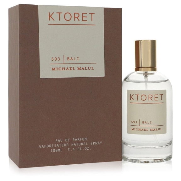 Ktoret 593 Bali by Michael Malul Eau De Parfum Spray 3.4 oz for Women Pack of 4