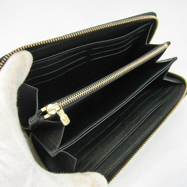 Louis Vuitton Zippy Wallet Epi Noir Black in Leather with Silver-tone - US