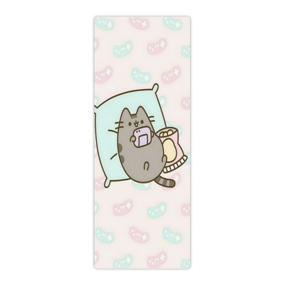 Pusheen Cat pattern yoga mat makes every practice full of inspiration and personality