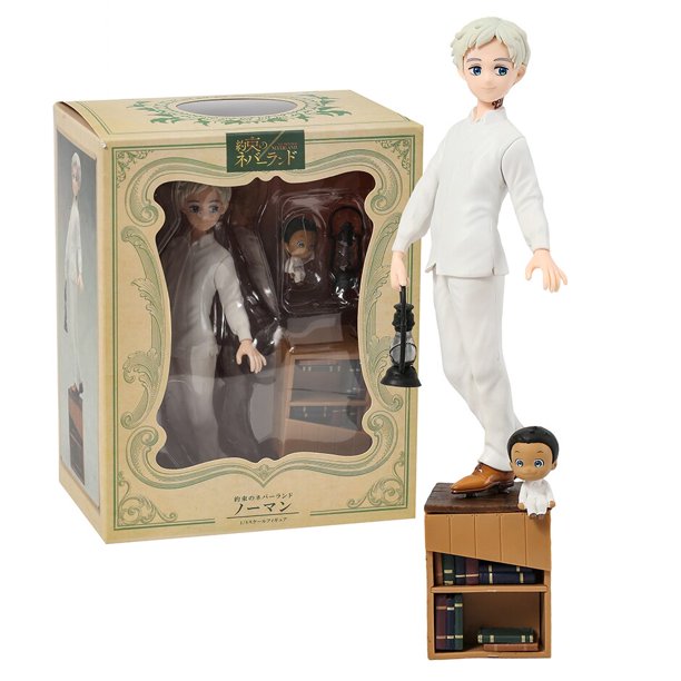 The Promised Neverland Norman Emma Ray 1/8 escala PVC figura modelo juguete colección muñeca Gao Jinjia LED