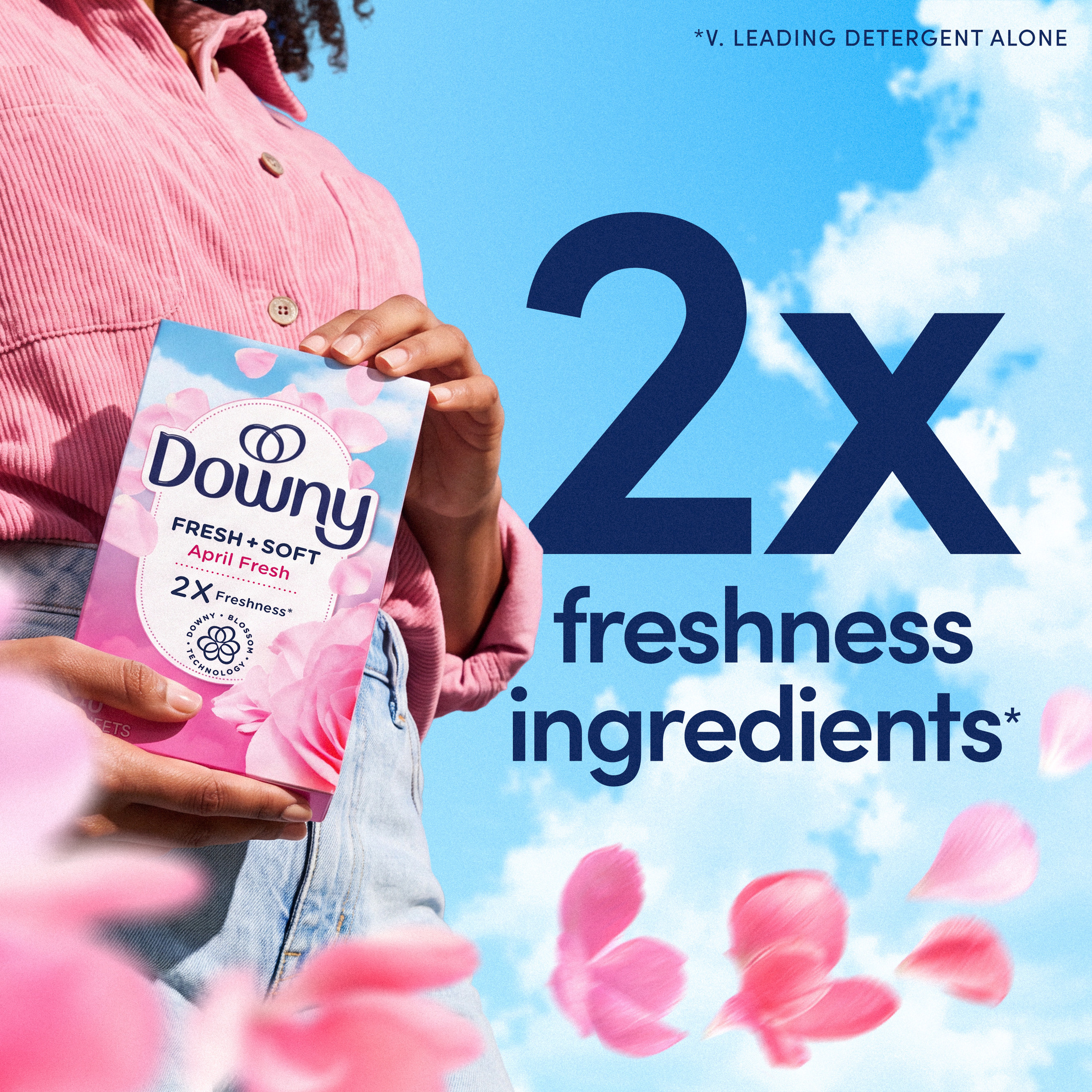 Downy April Fresh Dryer Sheets, 34 Count photo 5