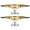 Glossy Gold/Silver, variant on Tensor Regular Mag-Light Skateboard Trucks Black/Black - Hanger 5.25" Axle 8" (Set of 2)