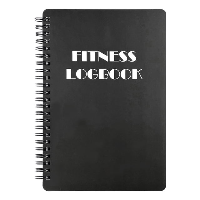 Fitness Punch Book Gym Ejercicio Notebook Planner Log Libro Seguimiento Objetivos Pérdida Peso en Espiral para Entrenamientos Y Casas