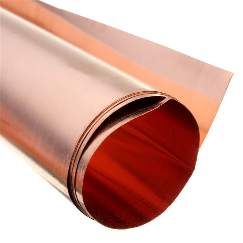 1pcs 99.9% Pure Copper T2 Cu Metal Sheet Foil Plate Strip Thickness 0.01mm-1mm 