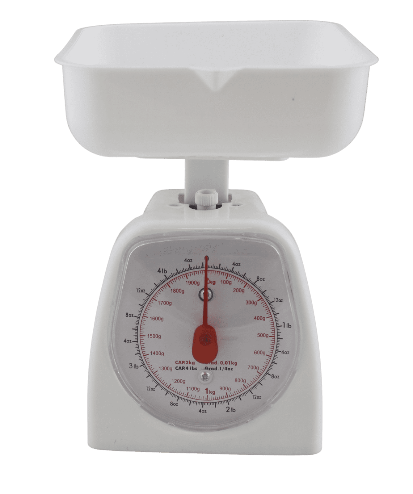 Tada 11lb Precise Portions Analog Food Scale Stainless Steel Mechanical  Kitchen Scale, Removable Bowl, Tare Function, Retro Style, Kitchen Friendly