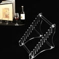 thumbnail image 4 of Acrylic Record Organizer, Stylish Space Saving, For Music Collection Album, With 12 Slots Record Storage Holder, Access Record Stand, 4 of 8