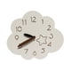 thumbnail image 3 of Reloj de pared con diseño de nube, silencioso y creativo, para habitación infantil, guardería, interior con patrón de estrellas, 3 of 9
