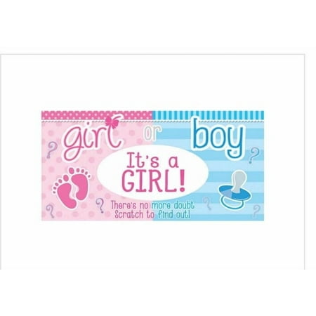 Gender Reveal Lotto Tickets- It's a Girl (12)