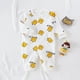 thumbnail image 2 of Pijama fino de algodón con estampado de Winnie The Pooh para bebé, ropa de dormir con diseño de dibujos animados, estilo romántico, para primavera y otoño, 2 of 4
