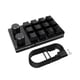 thumbnail image 1 of Mini teclado mecánico programable de 12 teclas Luces RGB negro perfke, 1 of 5